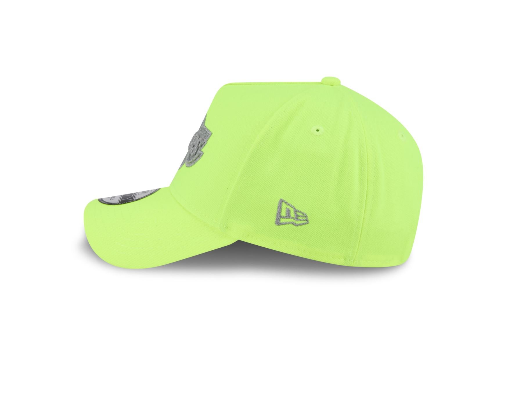 Bone New Era  9FORTY A-Frame Los Angeles Lakers NBA Bege Verde 7