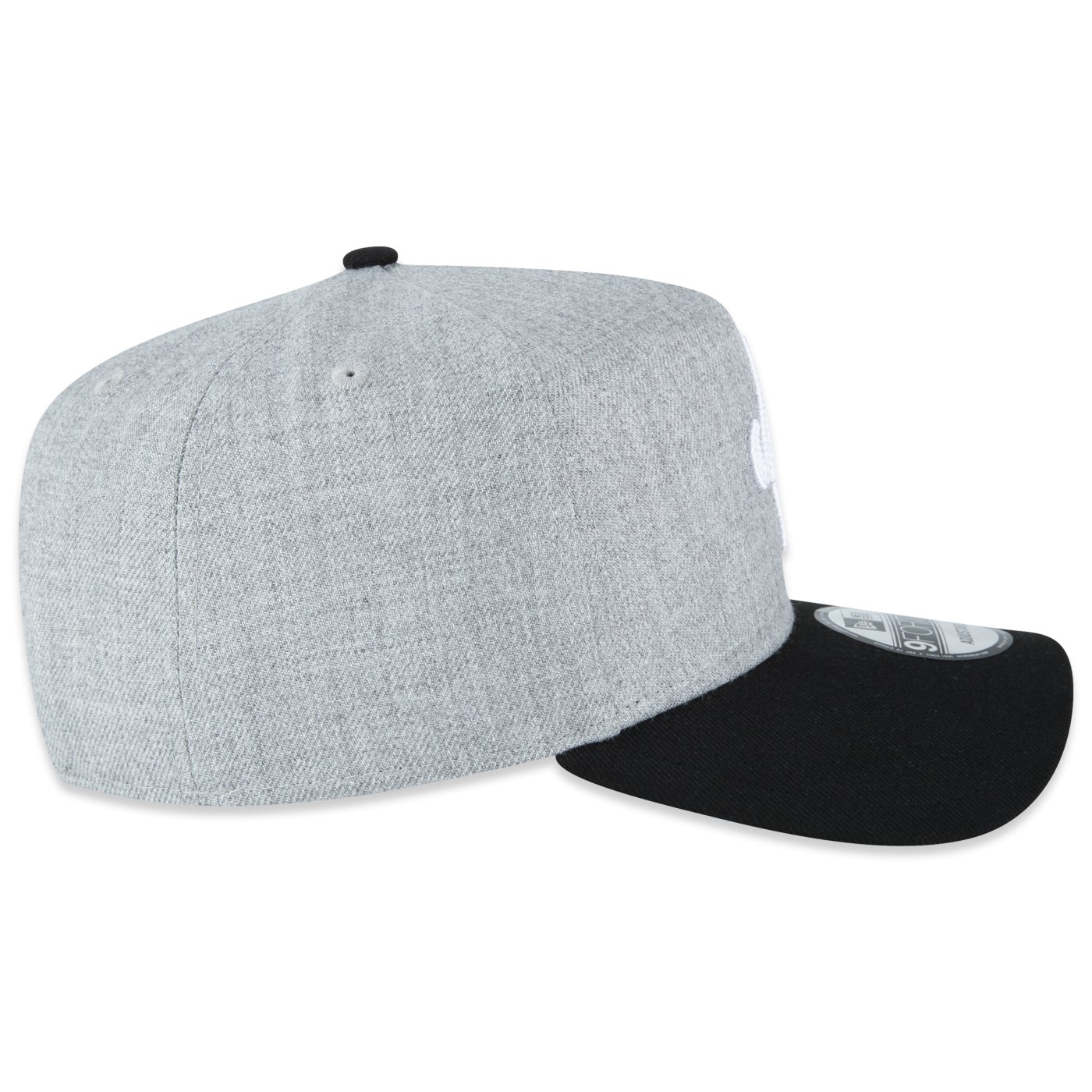 Bone New Era 9FORTY A-Frame Branded Cinza Cinza 5