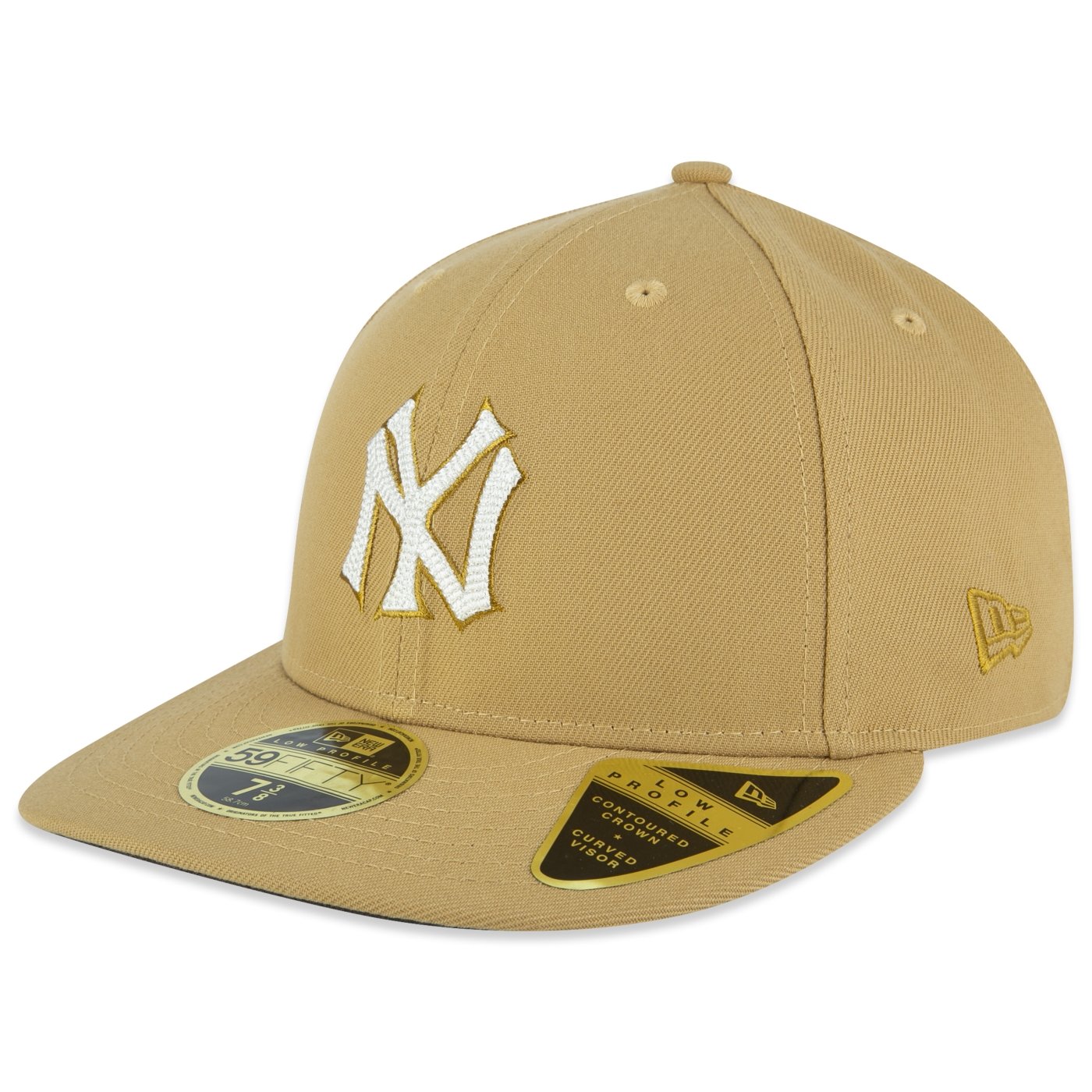 Bone New Era  59FIFTY Low Profile  New York Yankees MLB Kaki