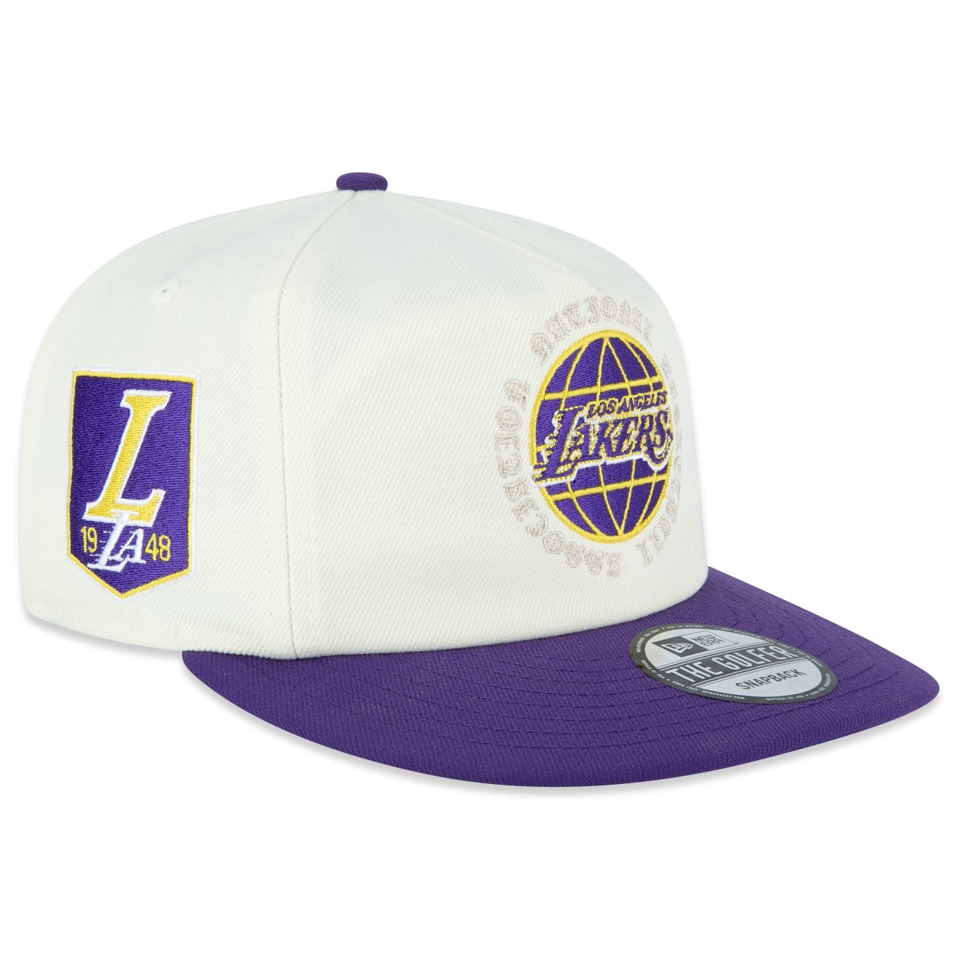 Bone New Era THE GOLFER Los Angeles Lakers NBA Off White Off White 2