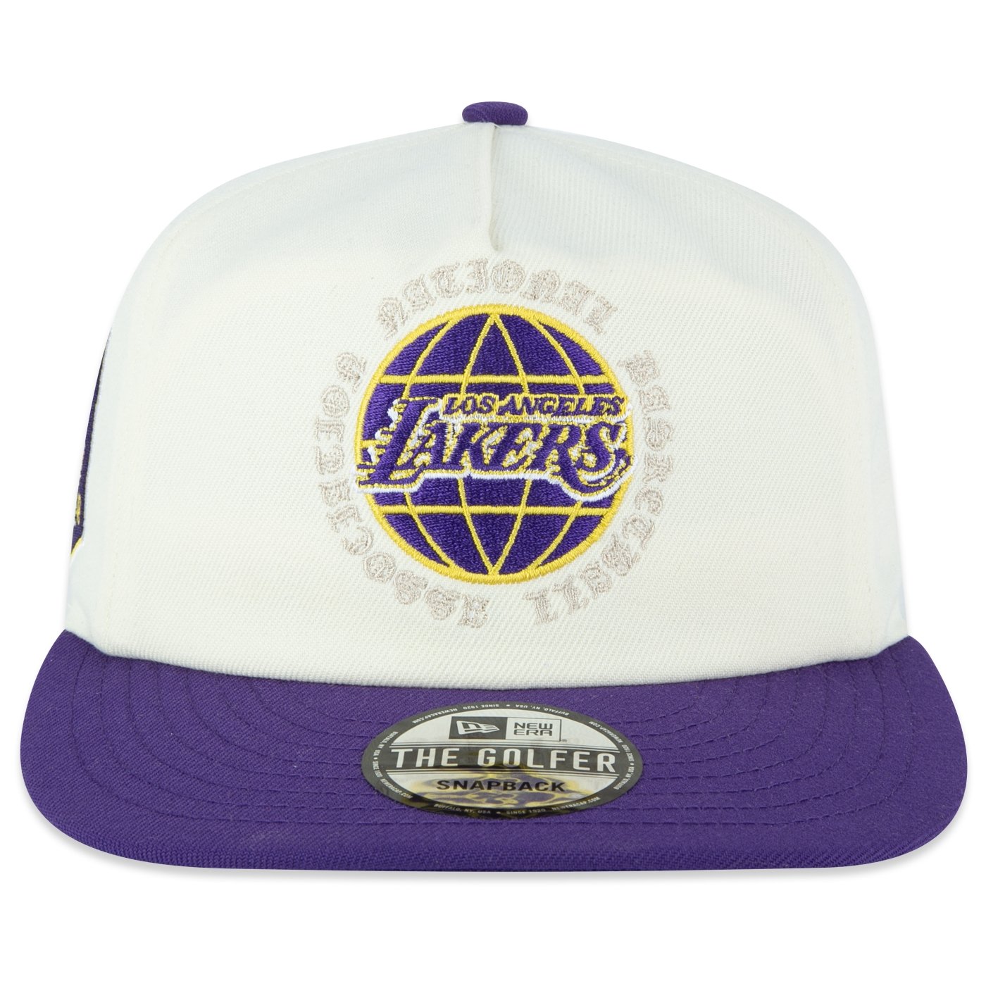 Bone New Era THE GOLFER Los Angeles Lakers NBA Off White Off White 3