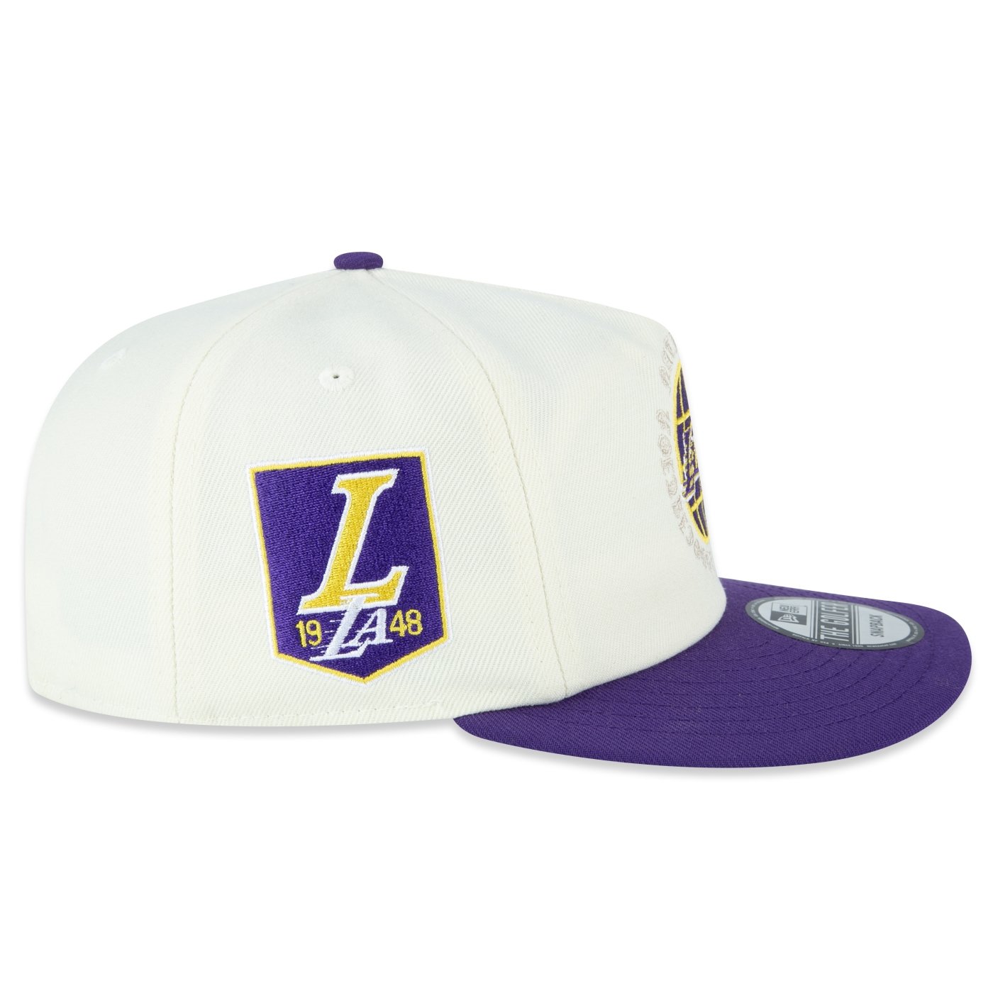 Bone New Era THE GOLFER Los Angeles Lakers NBA Off White Off White 5