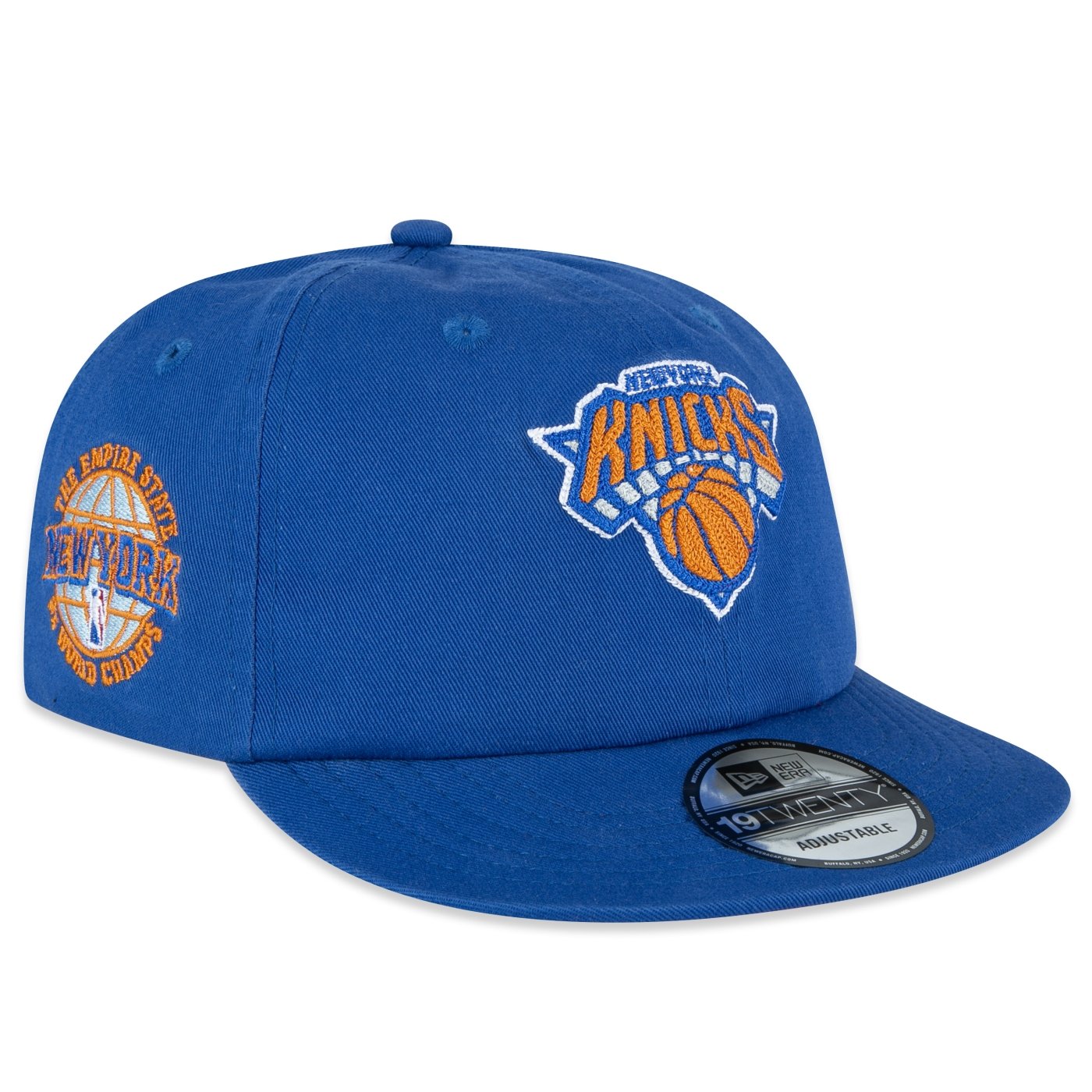 Bone New Era 19TWENTY New York Knicks NBA Azul Azul 2