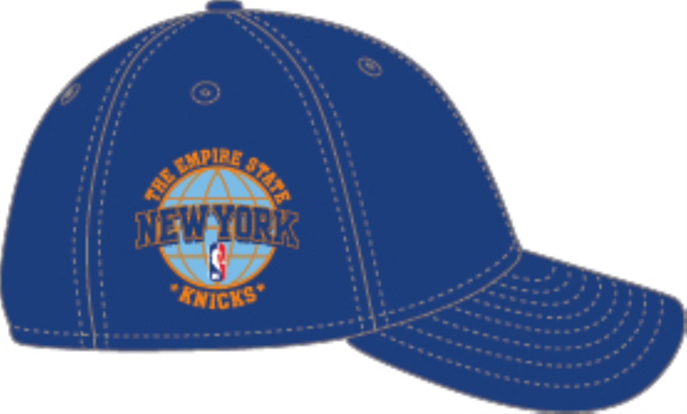 Bone New Era 19TWENTY New York Knicks NBA Azul Azul 5