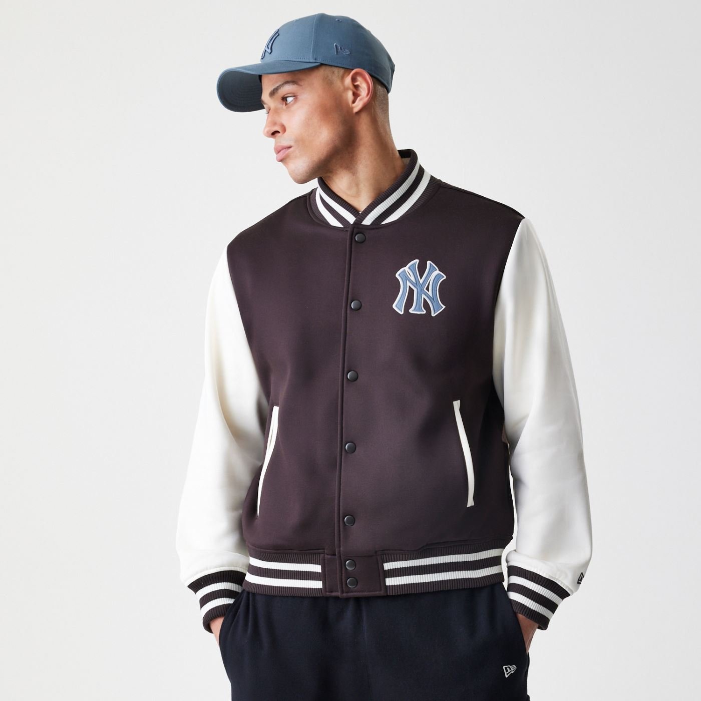 Jaqueta New Era Bomber New York Yankees MLB Marrom