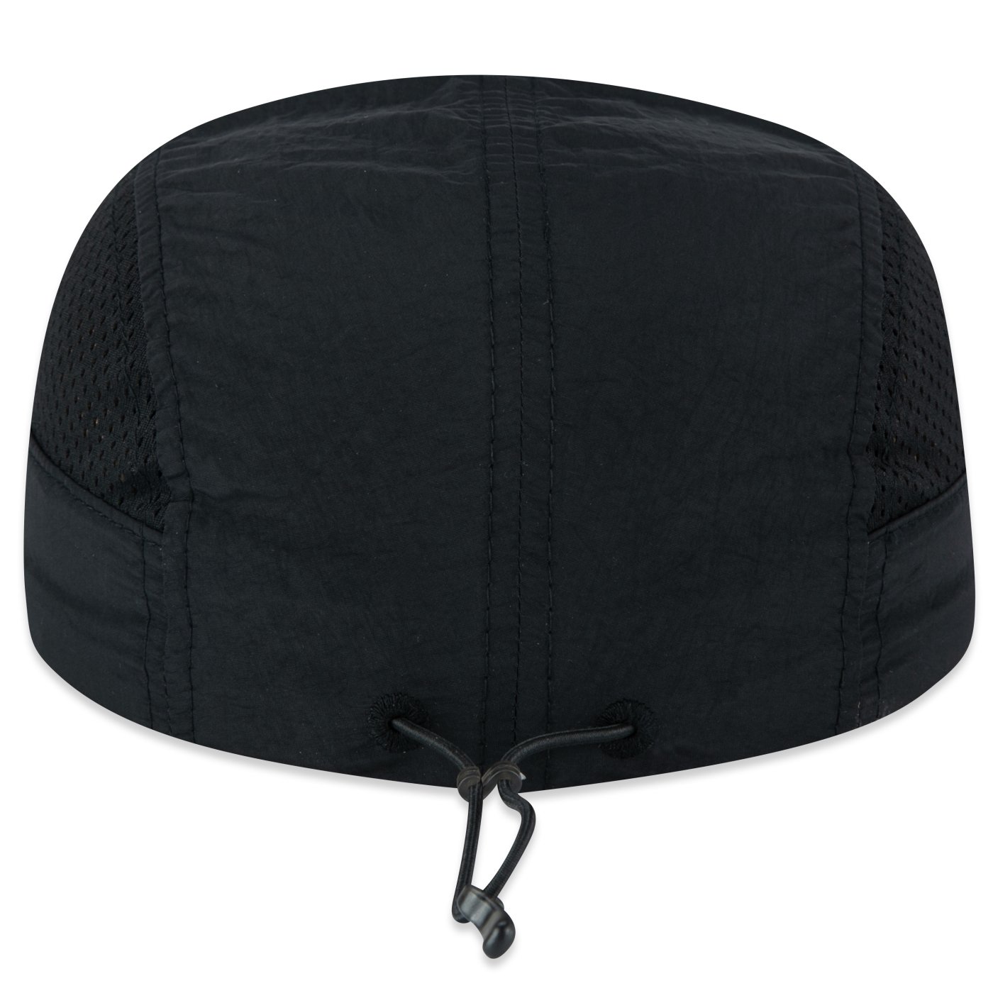Bone New Era Camper Strapback Branded Preto Preto 6