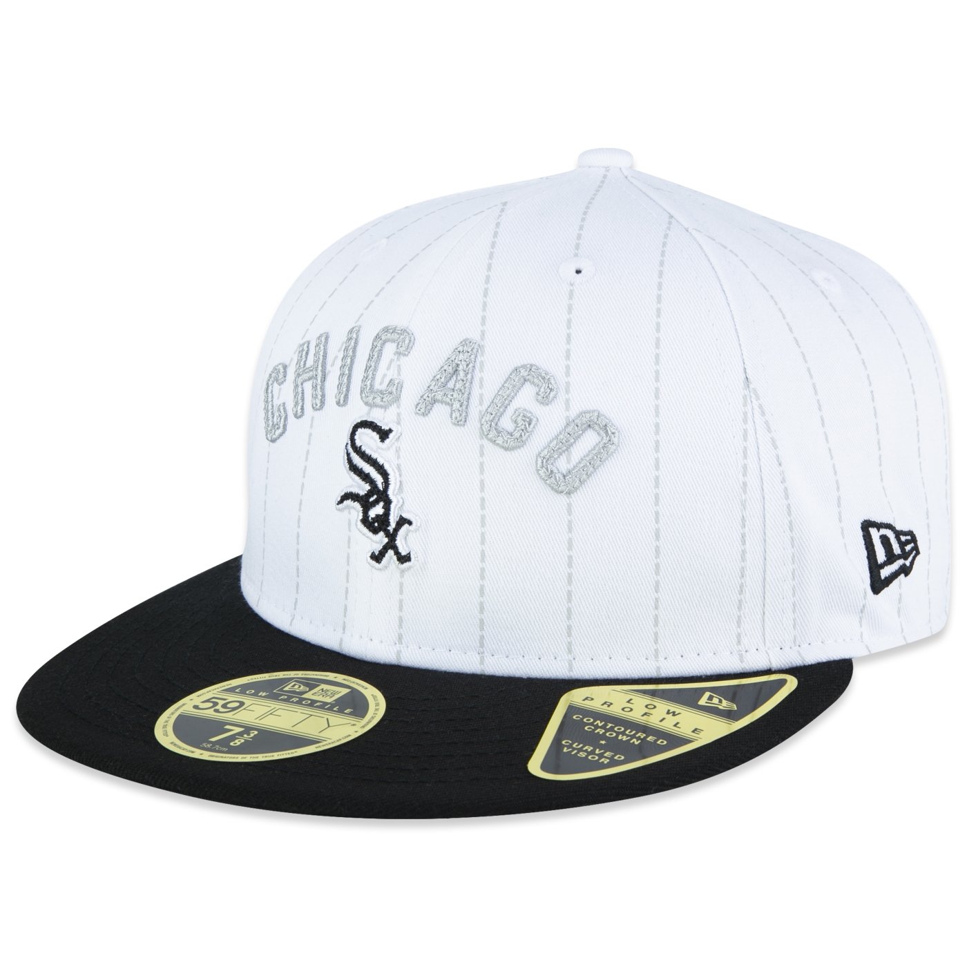 Bone New Era  59FIFTY Low Profile  Chicago White Sox MLB Branco