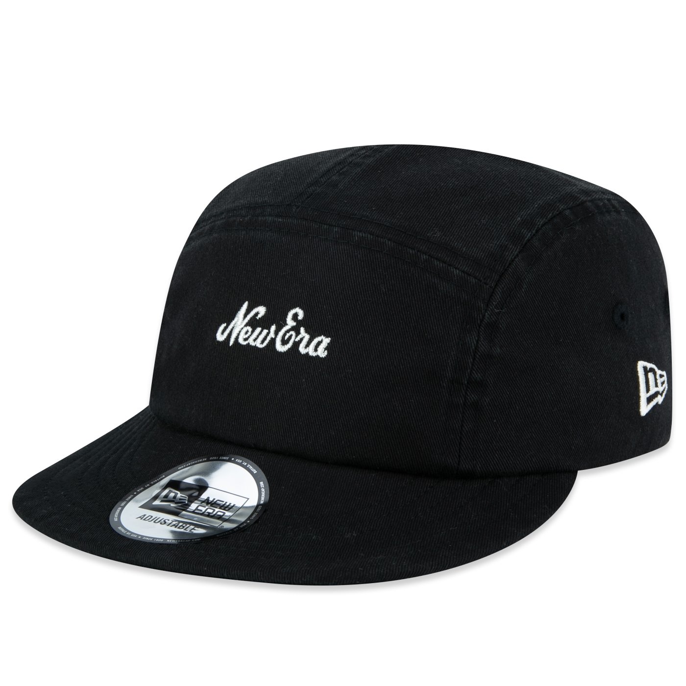 Bone New Era Camper Branded Preto
