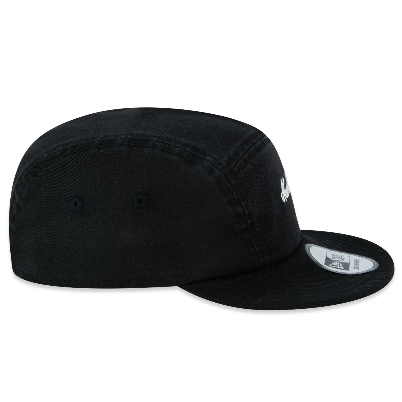 Bone New Era Camper Branded Preto Preto 5