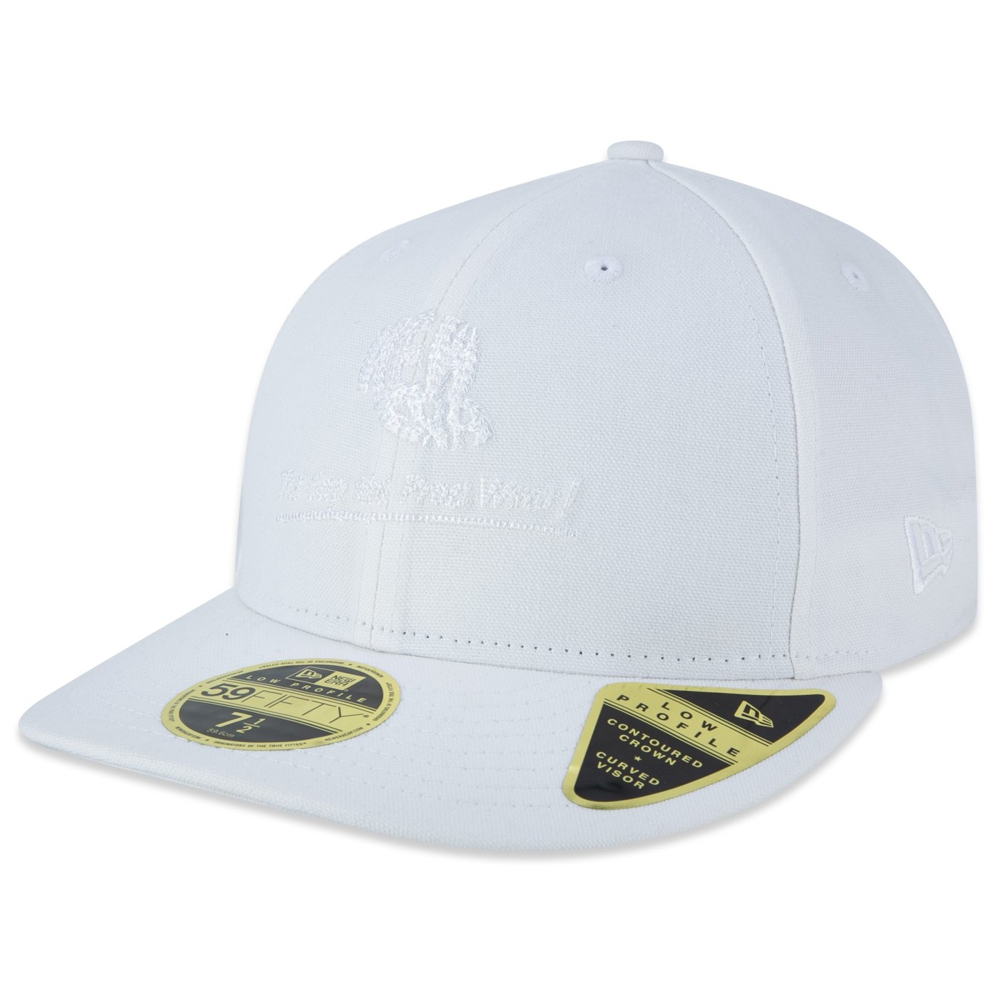 Bone New Era  59FIFTY Low Profile Branded Branco