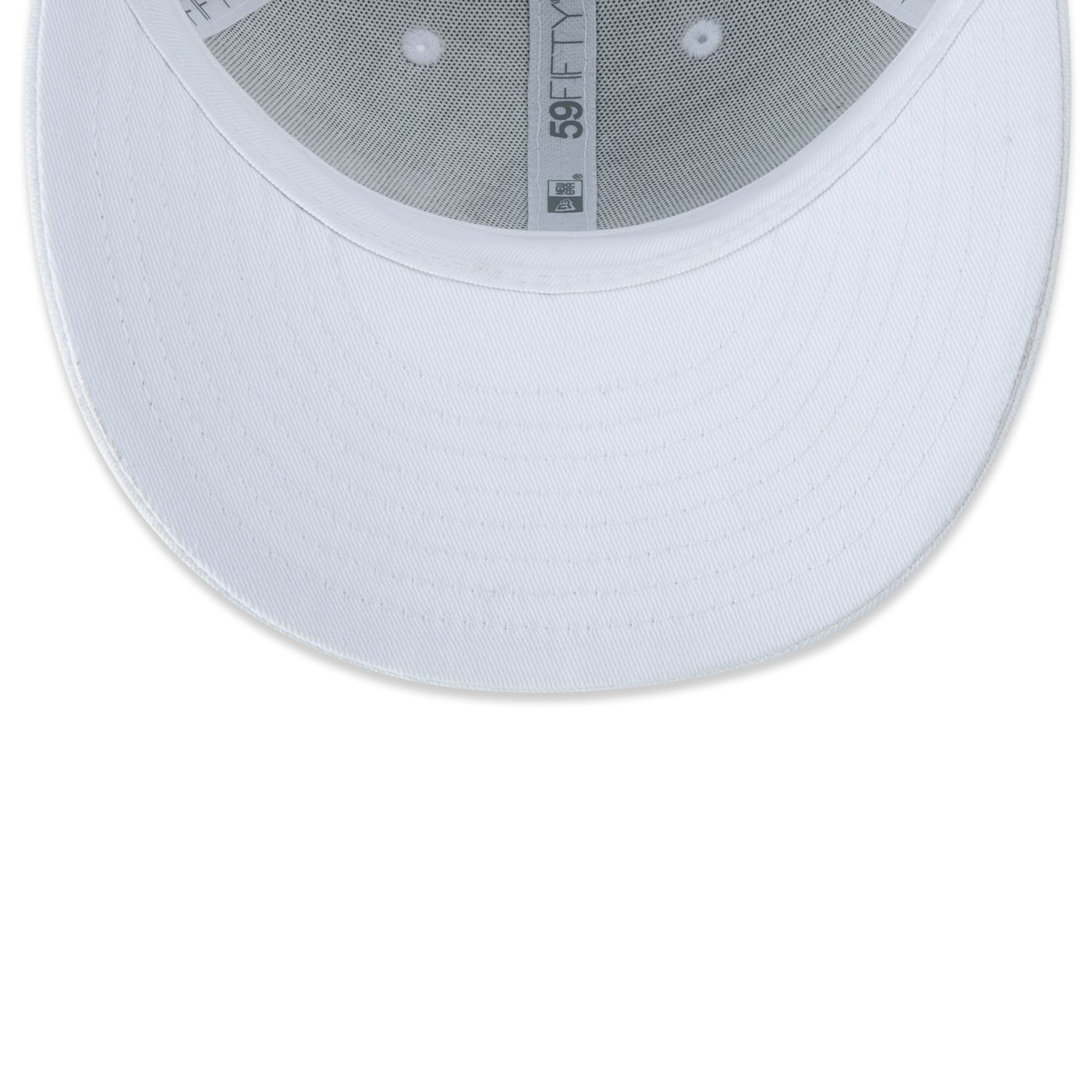 Bone New Era  59FIFTY Low Profile Branded Branco Branco 7
