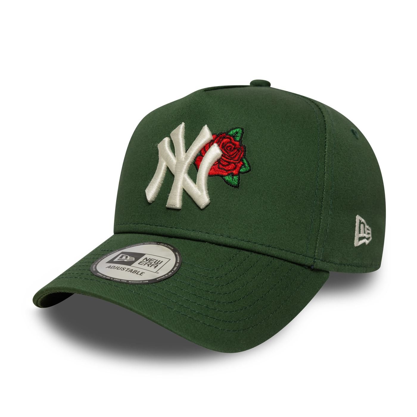 Bone New Era  9FORTY A-Frame New York Yankees MLB Verde