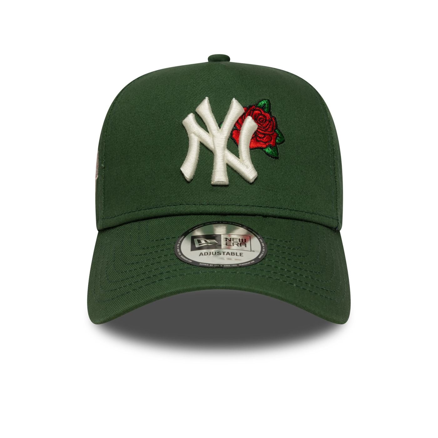 Bone New Era 9FORTY A-Frame New York Yankees MLB Verde Verde 2