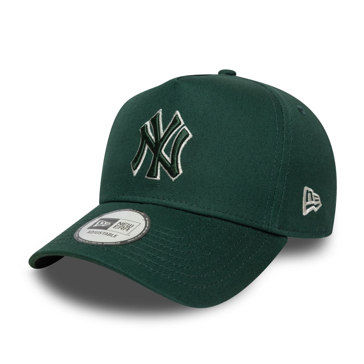 Bone New Era  9FORTY A-Frame New York Yankees MLB Verde