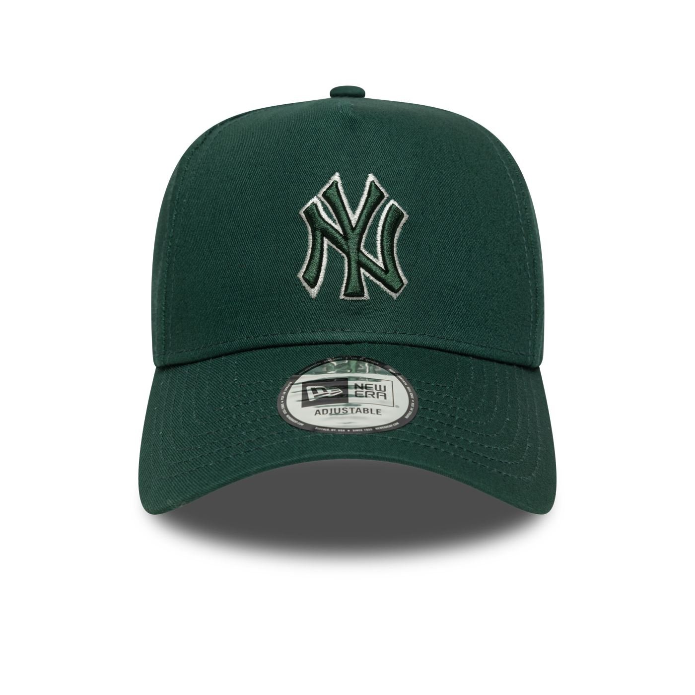 Bone New Era 9FORTY A-Frame New York Yankees MLB Verde Verde 2