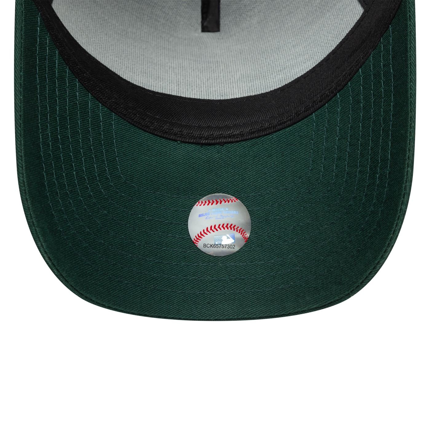 Bone New Era 9FORTY A-Frame New York Yankees MLB Verde Verde 5