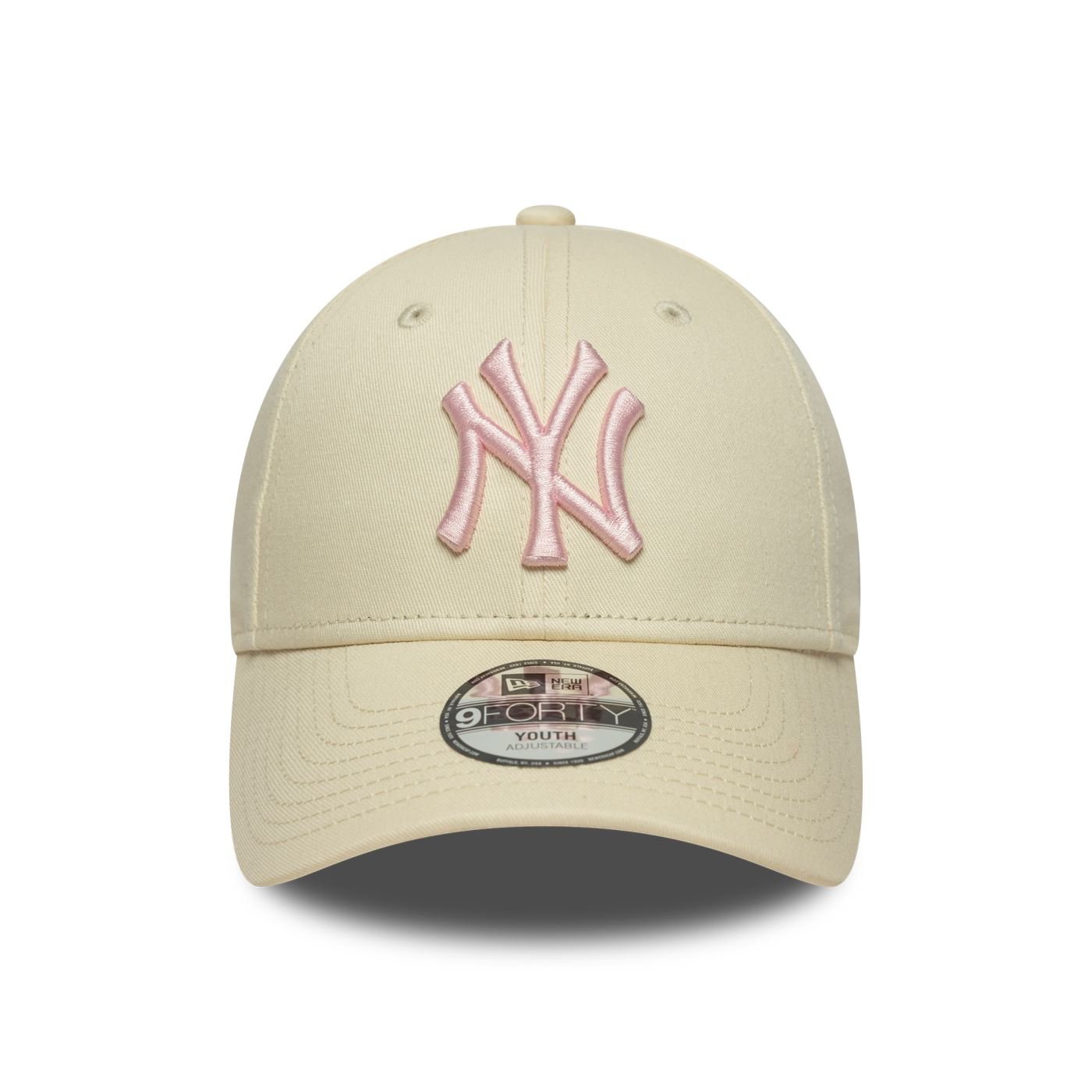 Bone New Era  9FORTY New York Yankees MLB Bege Bege 2