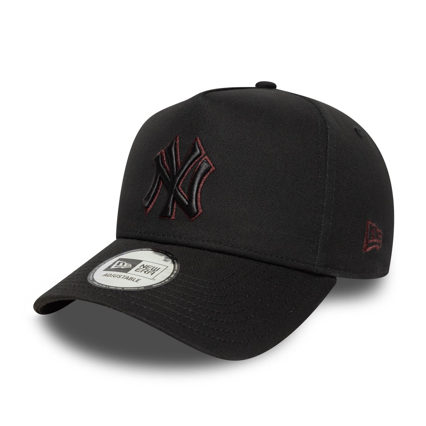 Bone New Era  9FORTY A-Frame New York Yankees MLB Preto