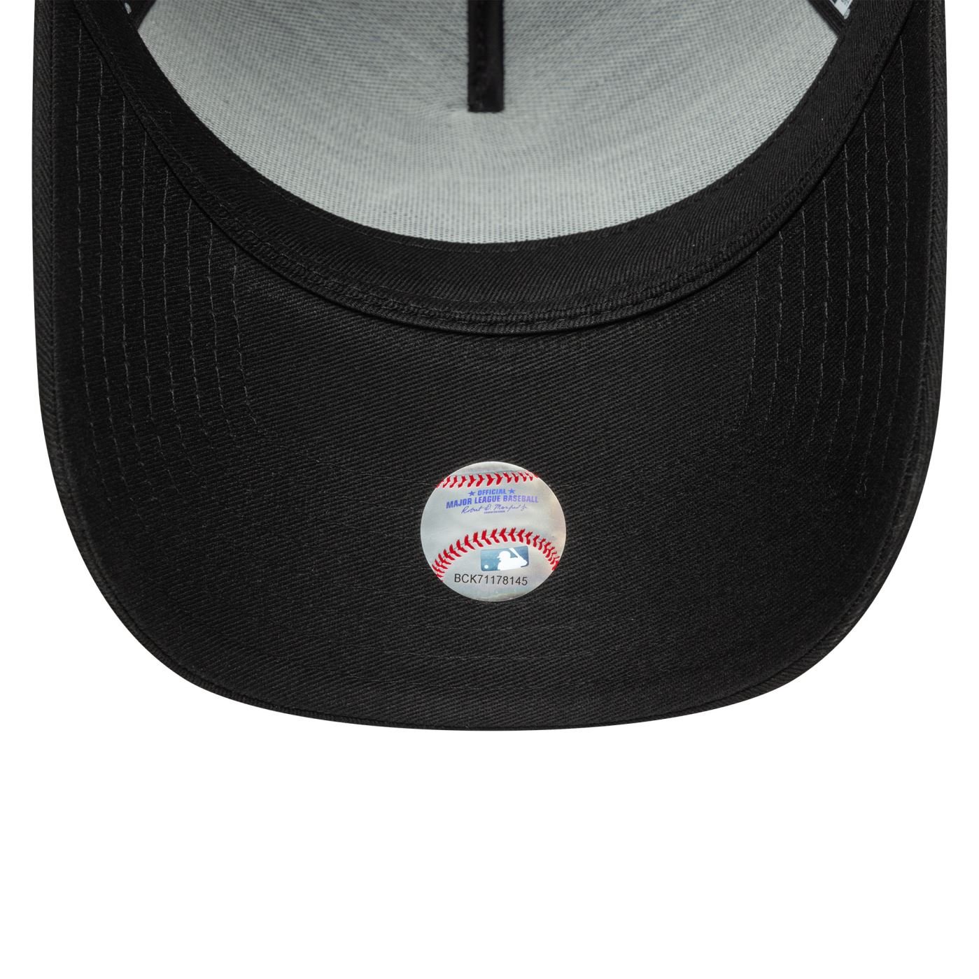 Bone New Era  9FORTY A-Frame New York Yankees MLB Preto Preto 5