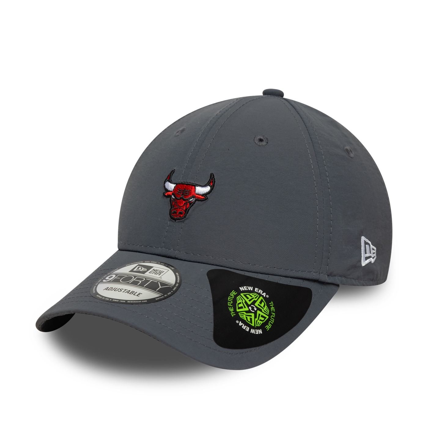 Bone New Era  9FORTY Chicago Bulls NBA Cinza