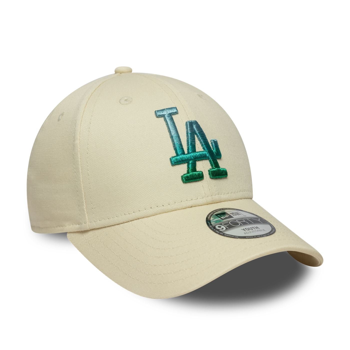 Bone New Era 9FORTY Los Angeles Dodgers MLB Bege Bege 3