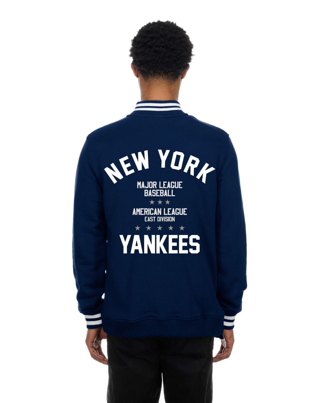 Moletom New Era Quarter New York Yankees MLB Marinho Azul Marinho 2