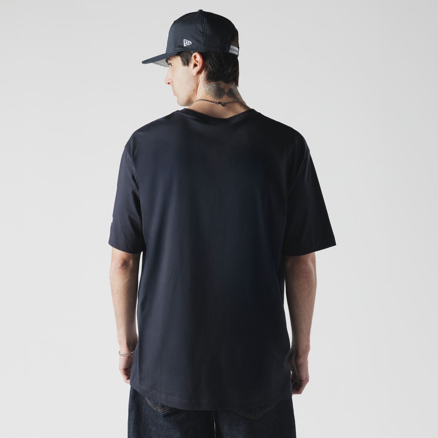 Camiseta New Era Oversize New York Yankees MLB Marinho Azul Marinho 5