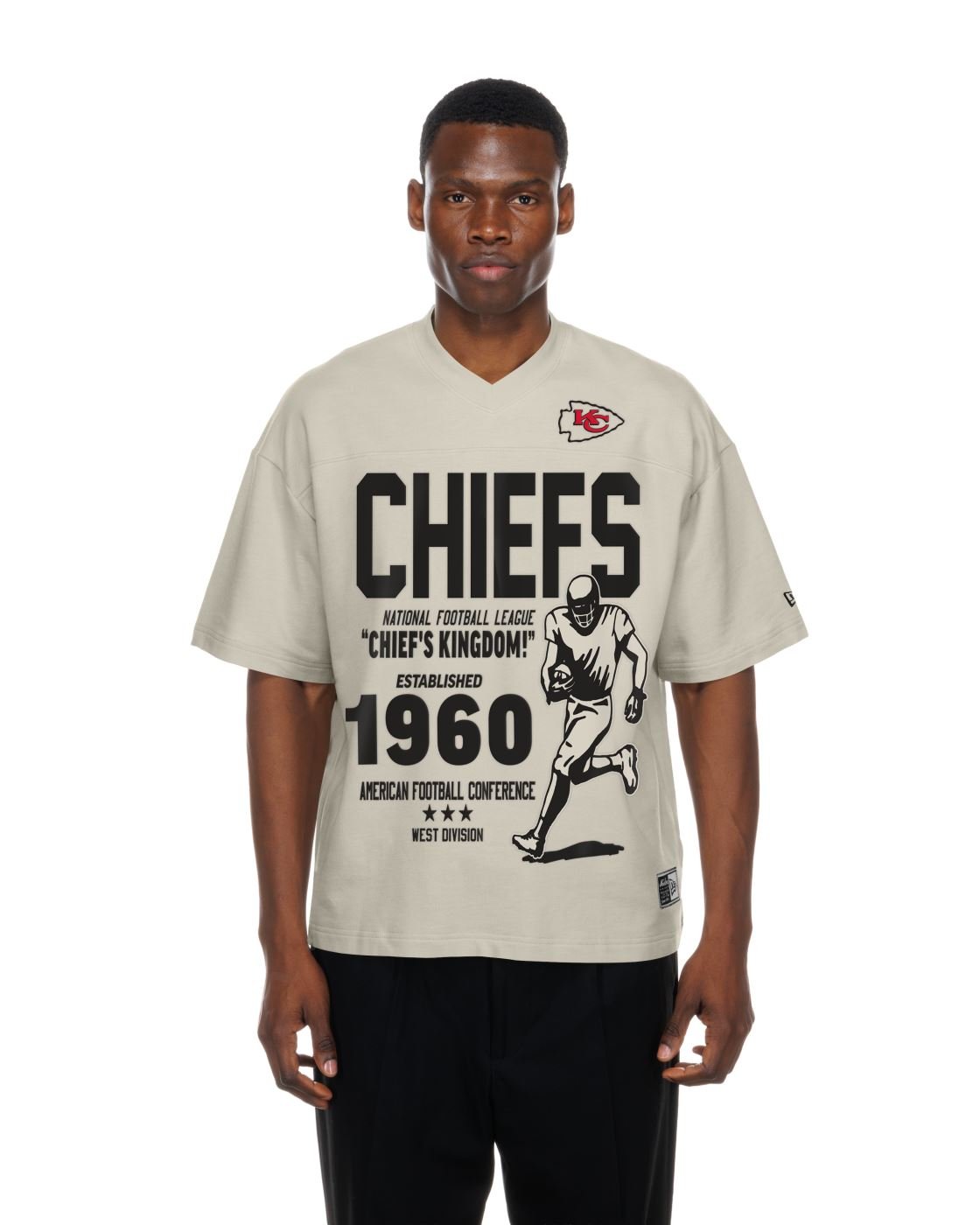 Camiseta New Era Oversize Kansas City Chiefs NFL