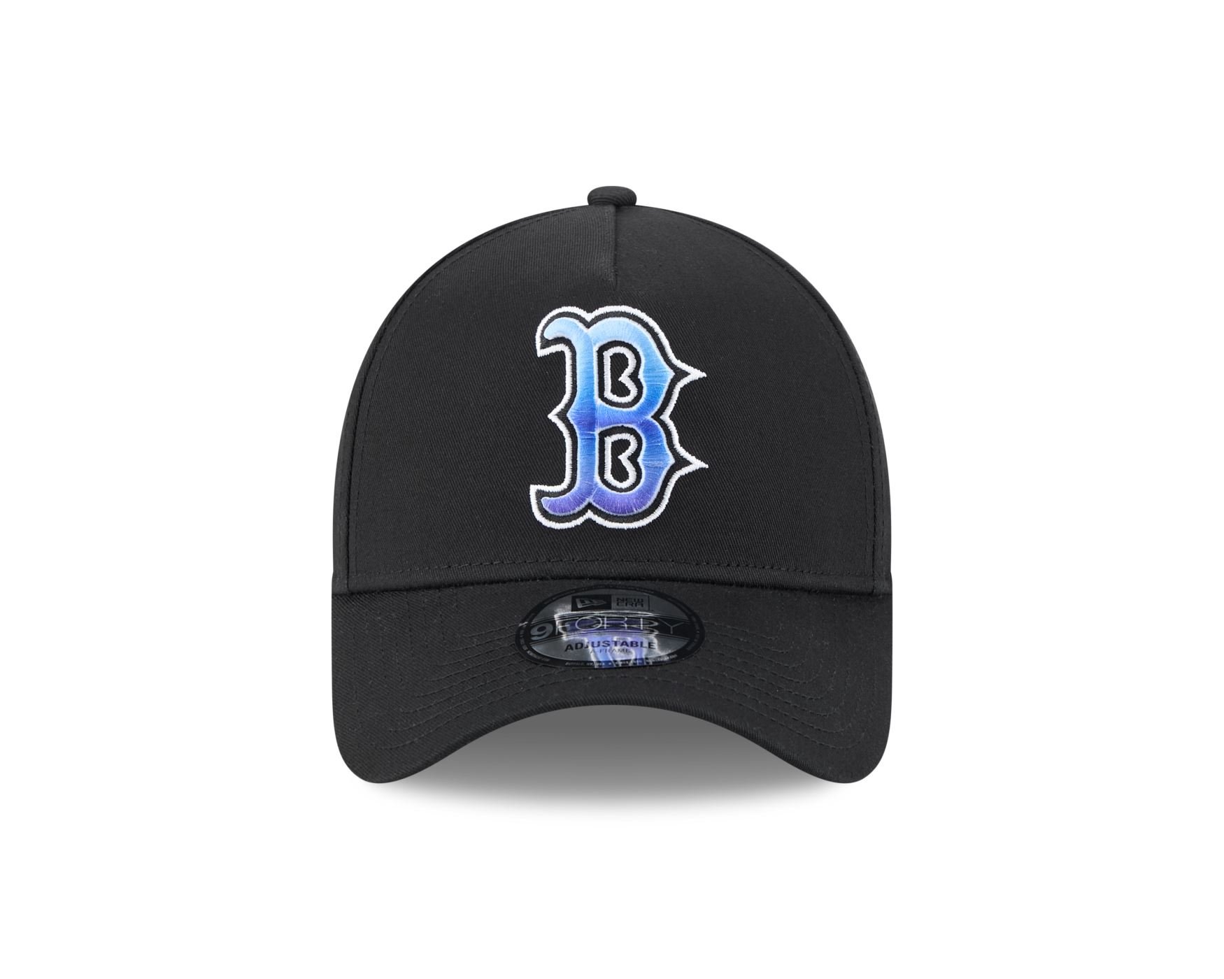 Bone New Era 9FORTY A-FRAME SNAPBACK Boston Red Sox MLB Preto Preto 2