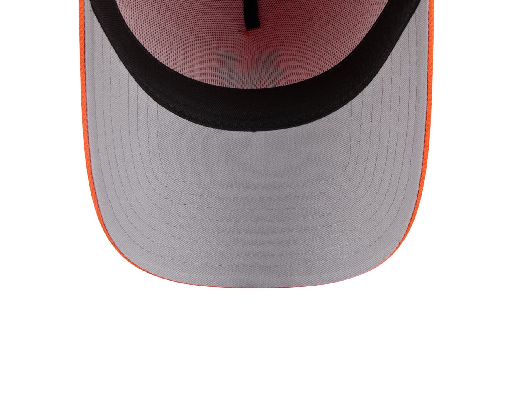 Bone New Era 9FORTY A-FRAME SNAPBACK New York Mets MLB Laranja Laranja 6