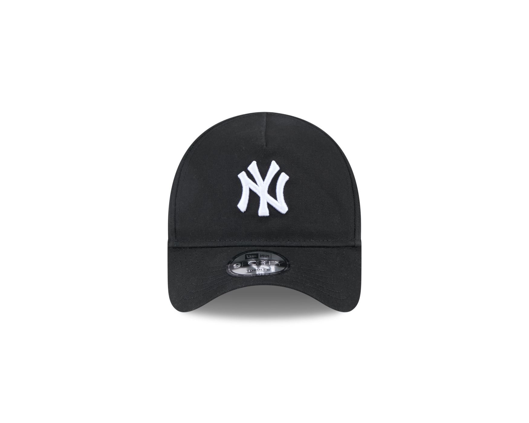 Bone New Era 9FORTY A-FRAME New York Yankees MLB Preto Preto 2