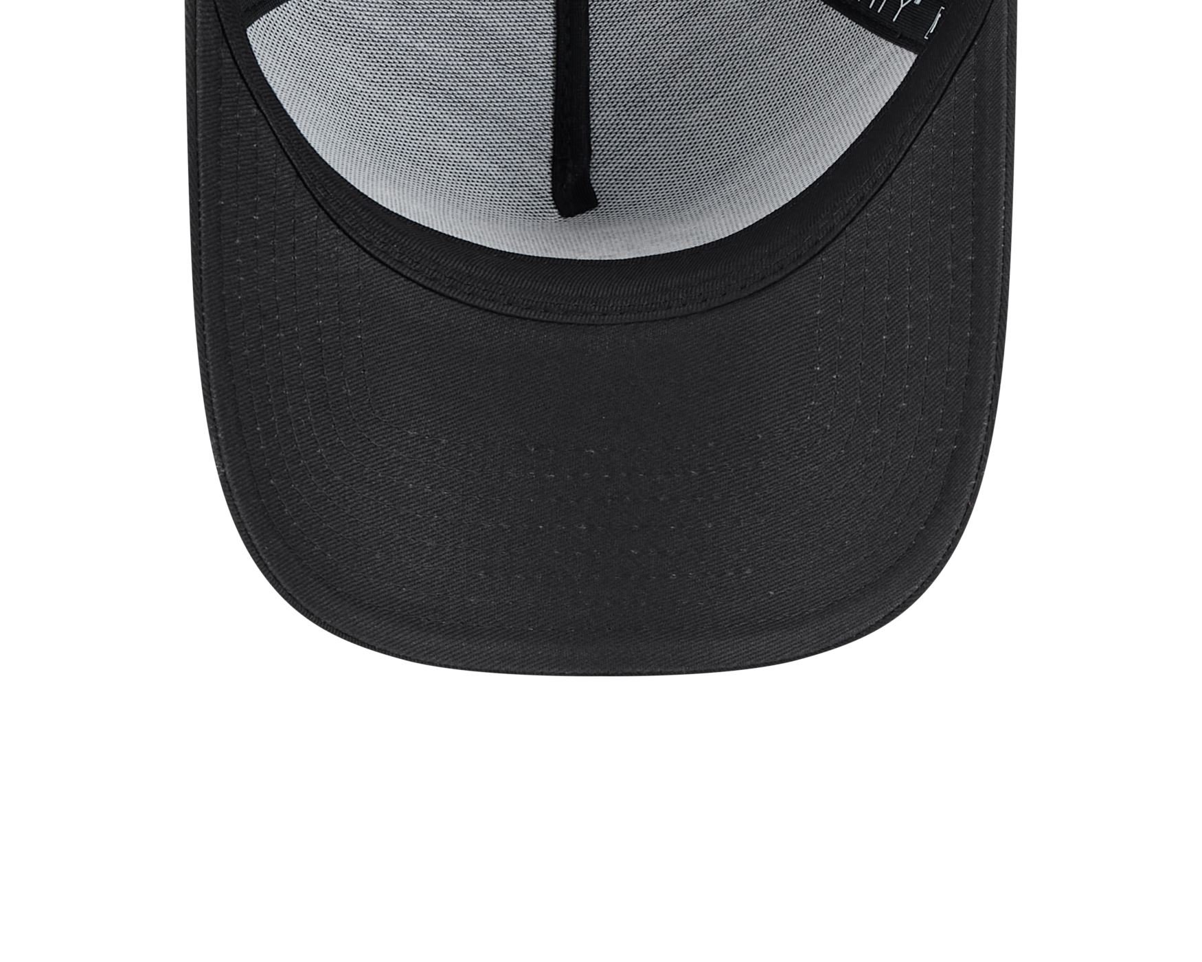 Bone New Era  9FORTY A-Frame Los Angeles Lakers NBA Preto Preto 6