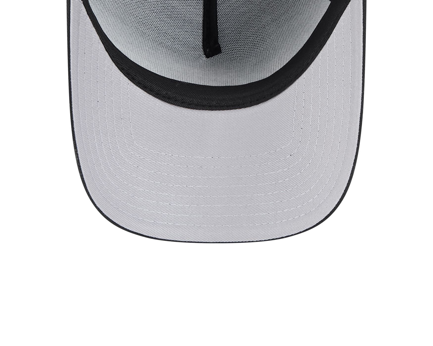 Bone New Era 9FORTY A-FRAME SNAPBACK Los Angeles Kings NHL Preto Preto 6