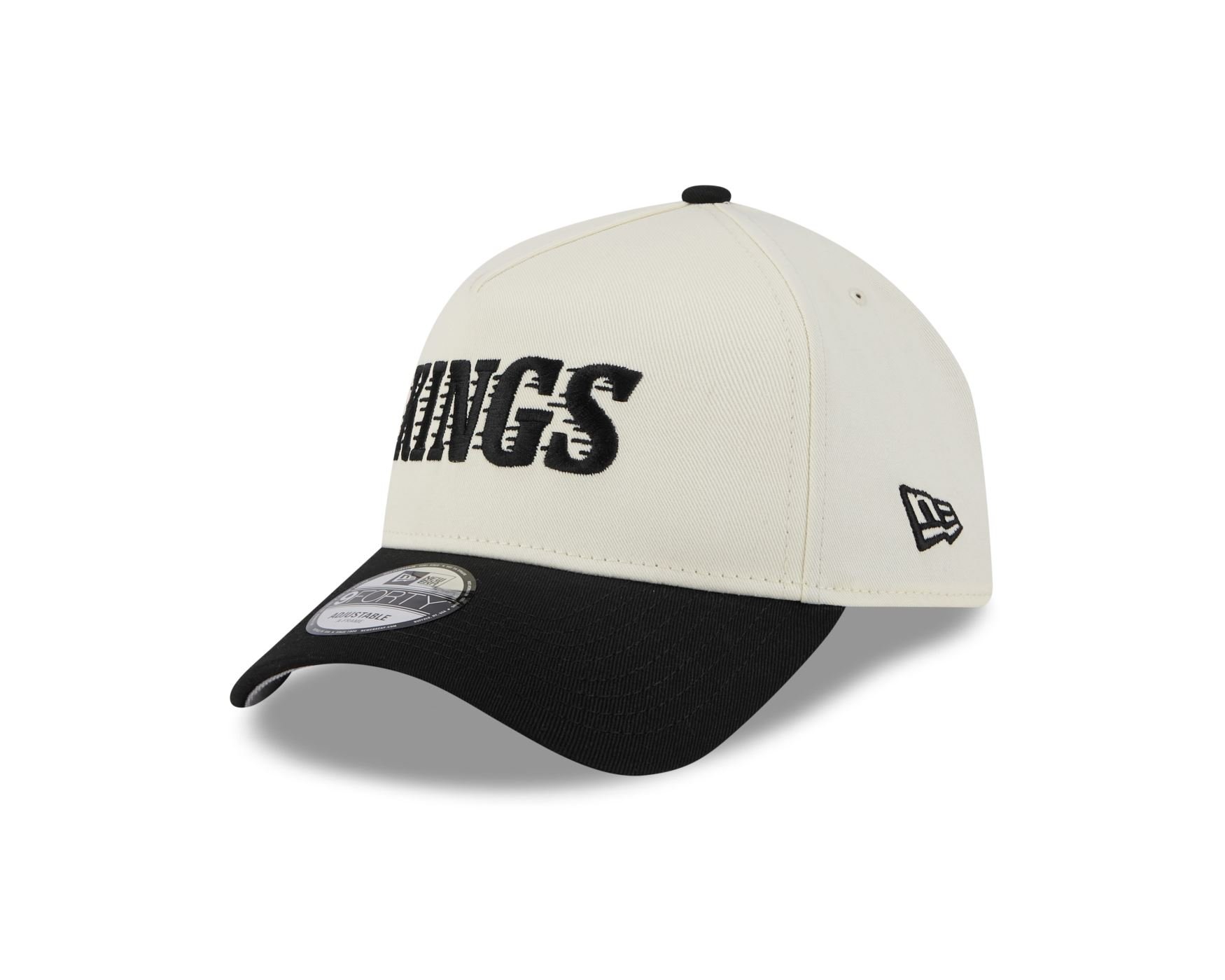 Bone New Era 9FORTY A-FRAME SNAPBACK Los Angeles Kings NHL Off White