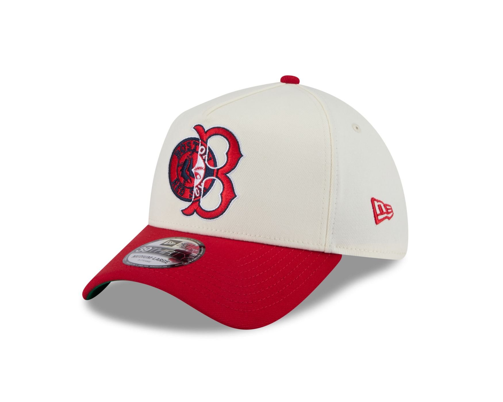 Bone New Era 39THIRTY A-FRAME Boston Red Sox MLB Branco