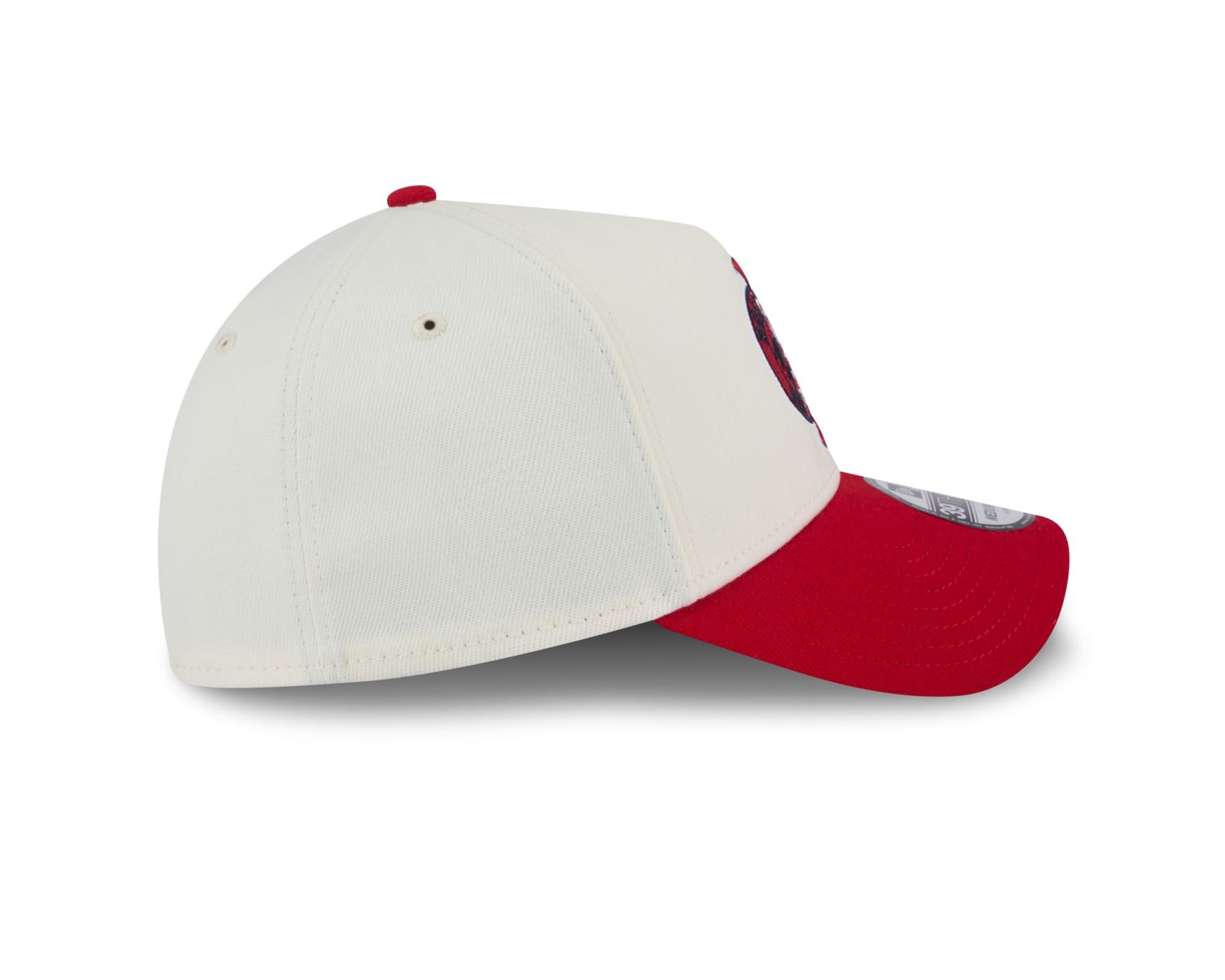 Bone New Era 39THIRTY A-FRAME Boston Red Sox MLB Branco Branco/Vermelho 4