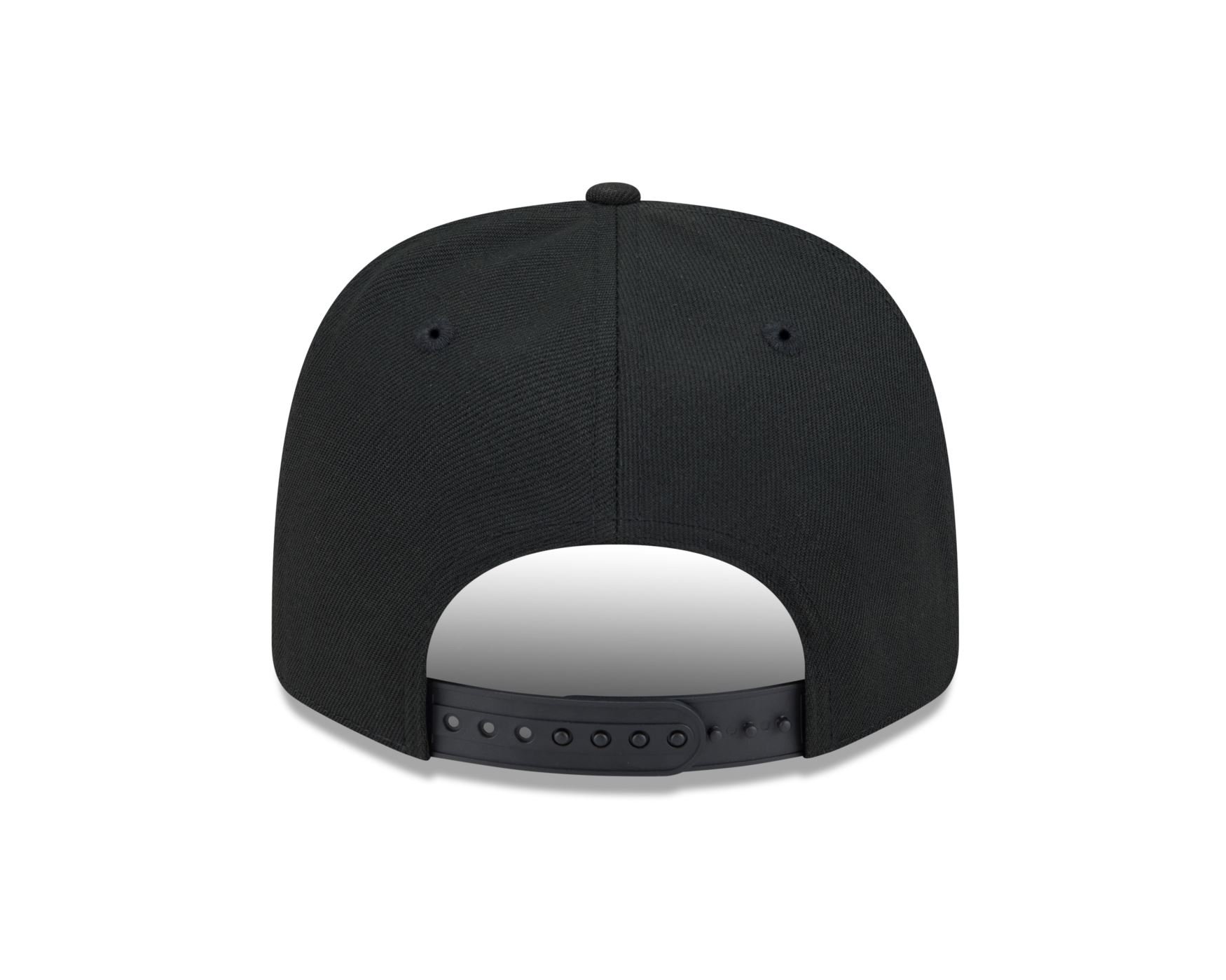 Bone New Era 9SEVENTY STRETCH SNAP Brooklyn Nets NBA Preto Preto 5