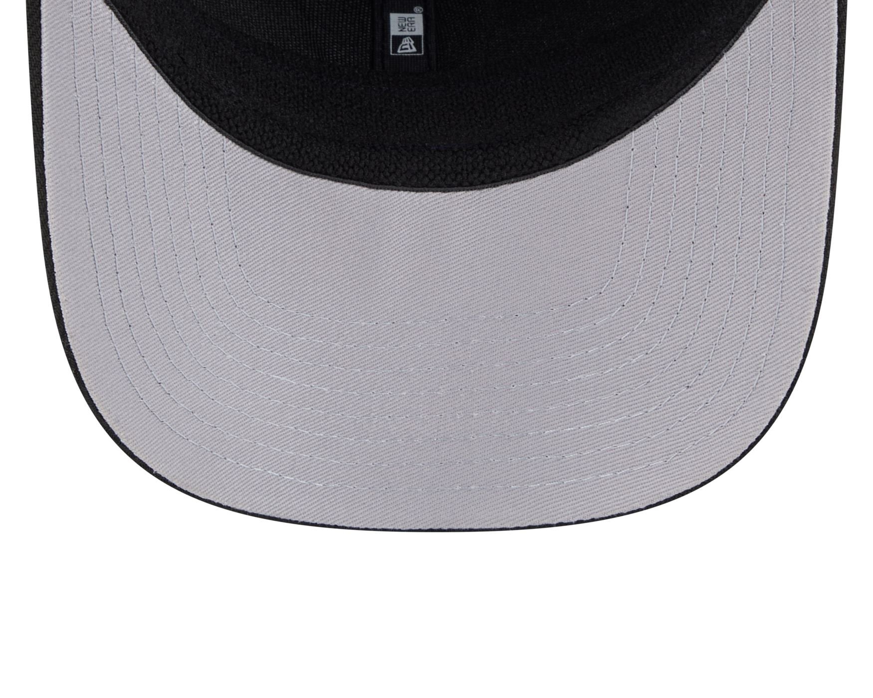 Bone New Era 9SEVENTY STRETCH SNAP Brooklyn Nets NBA Preto Preto 6