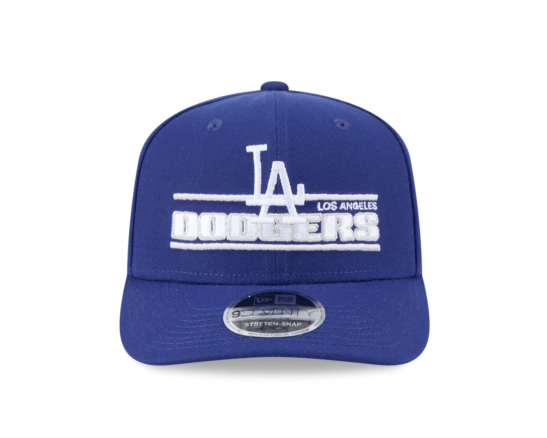 Bone New Era 9SEVENTY STRETCH SNAP Los Angeles Dodgers MLB Azul Azul 2
