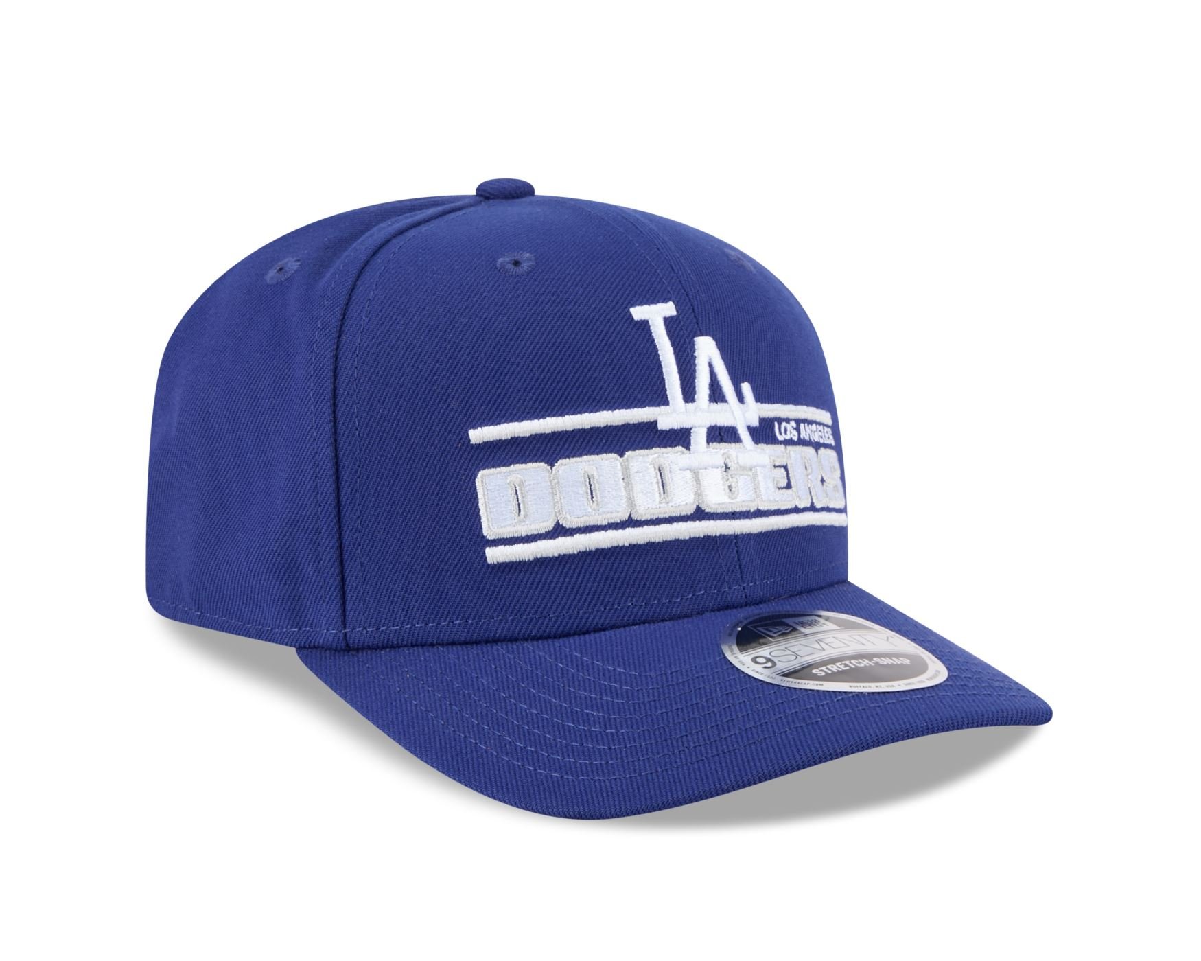 Bone New Era 9SEVENTY STRETCH SNAP Los Angeles Dodgers MLB Azul Azul 3