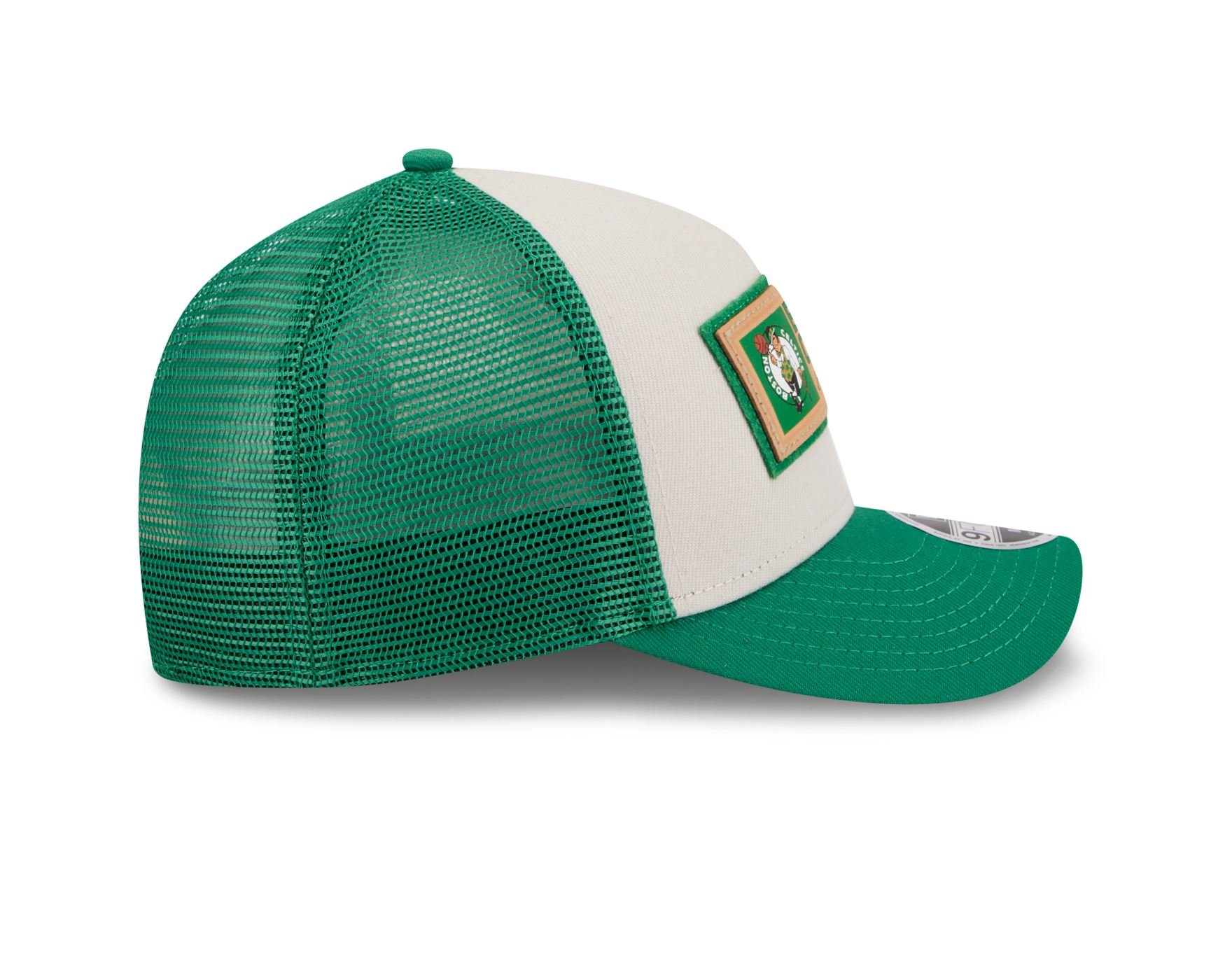 Bone New Era 9FORTY M-CROWN Boston Celtics NBA Verde Verde 4