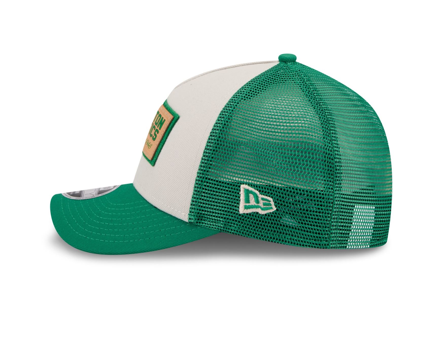 Bone New Era 9FORTY M-CROWN Boston Celtics NBA Verde Verde 7