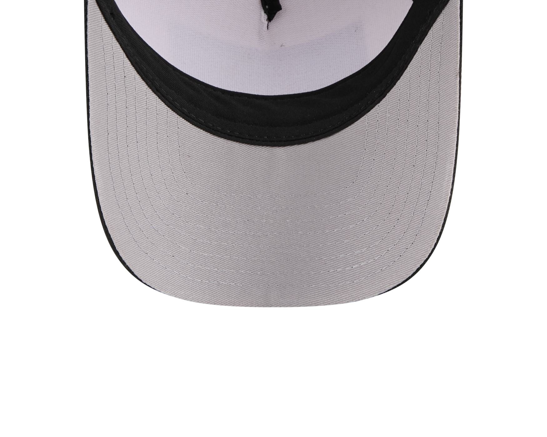 Bone New Era 9FORTY M-CROWN Chicago Bulls NBA Preto Preto 6