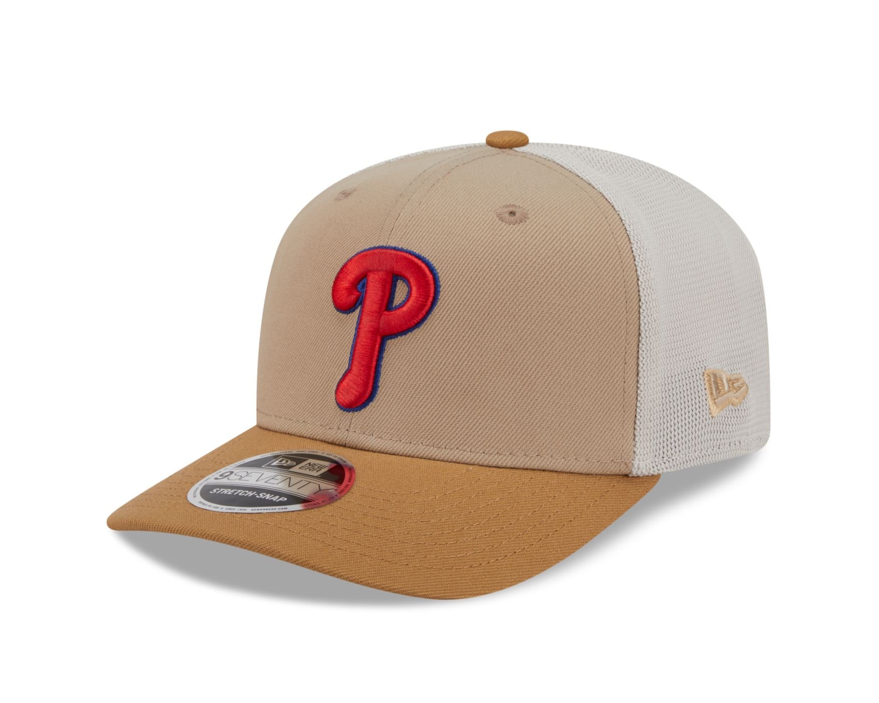 Bone New Era 9SEVENTY STRETCH SNAP Philadelphia Phillies MLB Bege