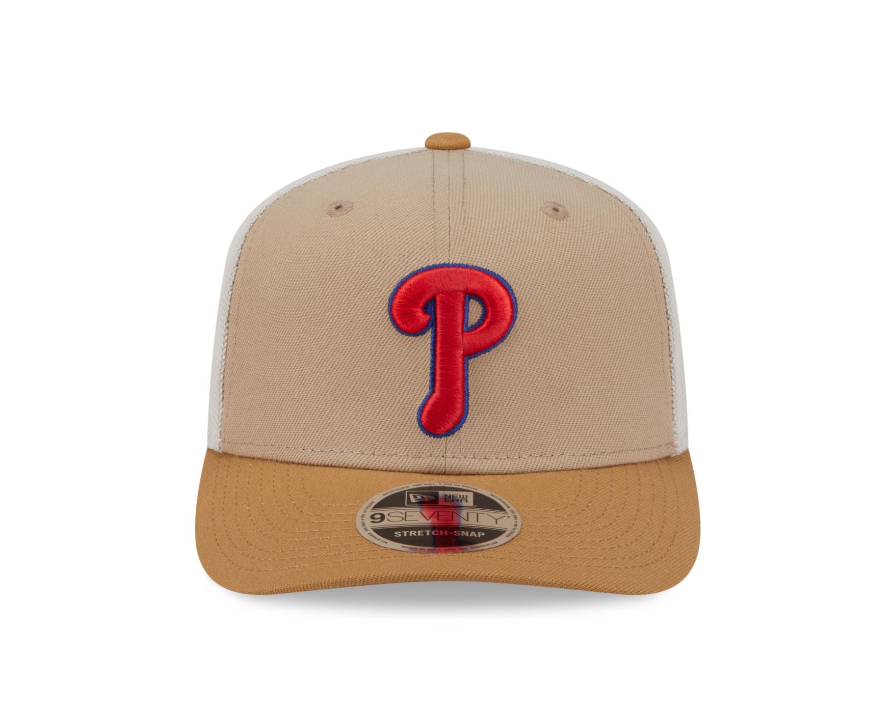 Bone New Era 9SEVENTY STRETCH SNAP Philadelphia Phillies MLB Bege Bege 2