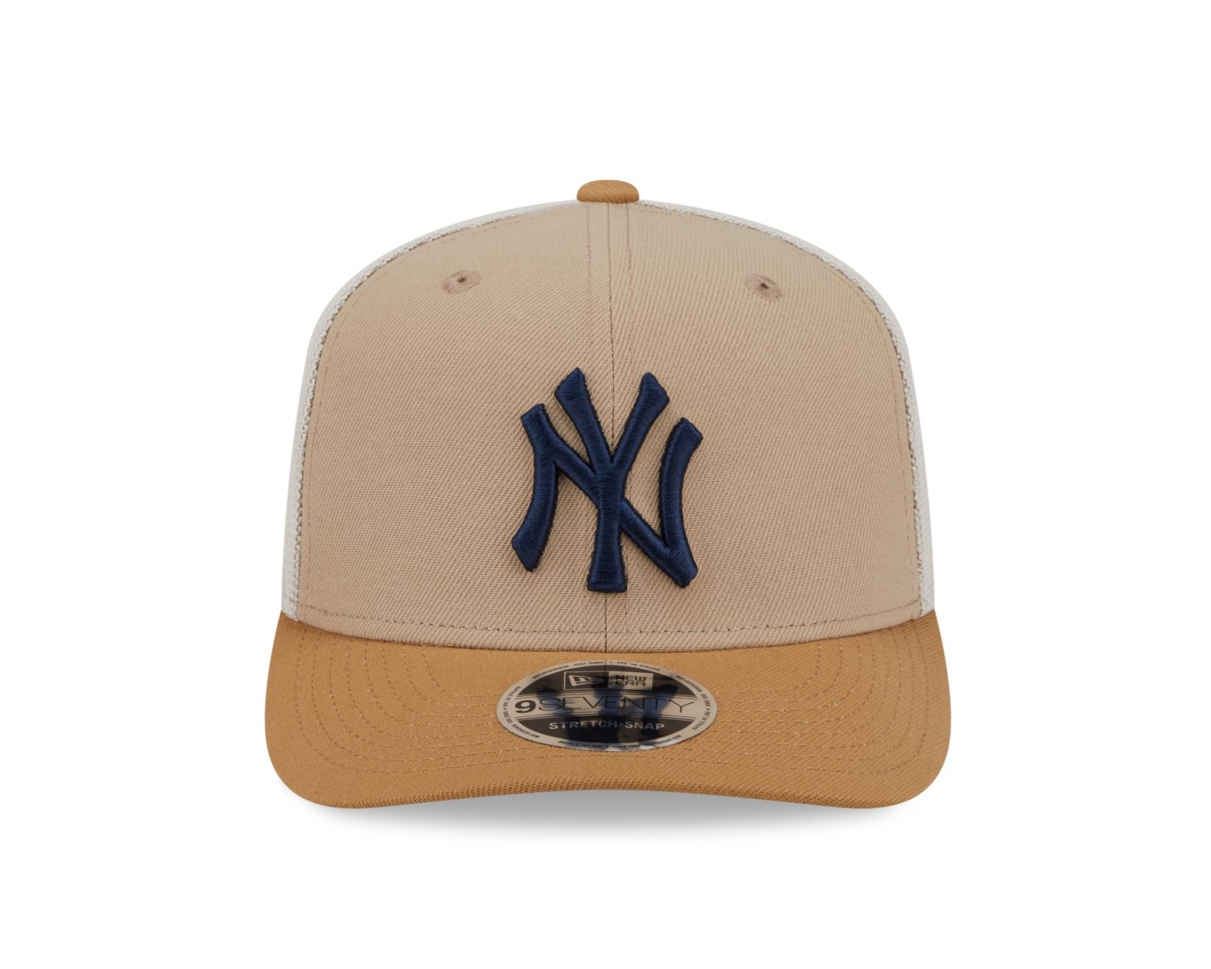 Bone New Era 9SEVENTY STRETCH SNAP New York Yankees MLB Bege Bege 2