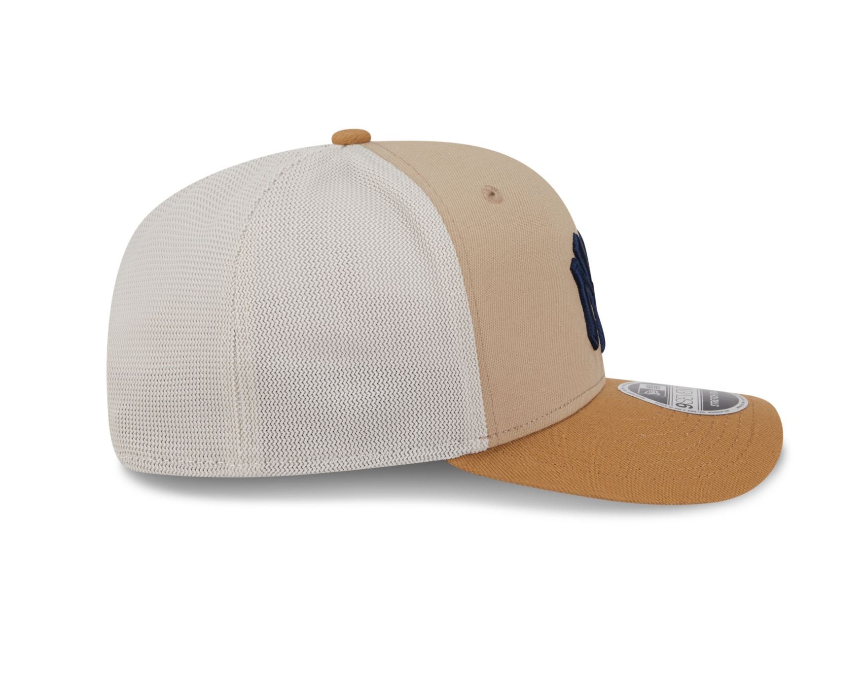 Bone New Era 9SEVENTY STRETCH SNAP New York Yankees MLB Bege Bege 4