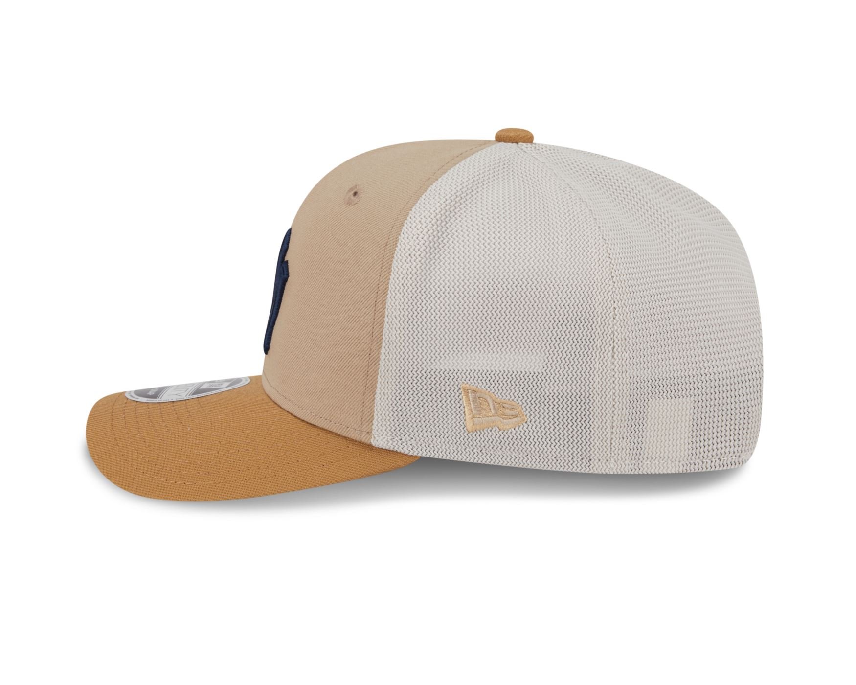 Bone New Era 9SEVENTY STRETCH SNAP New York Yankees MLB Bege Bege 7