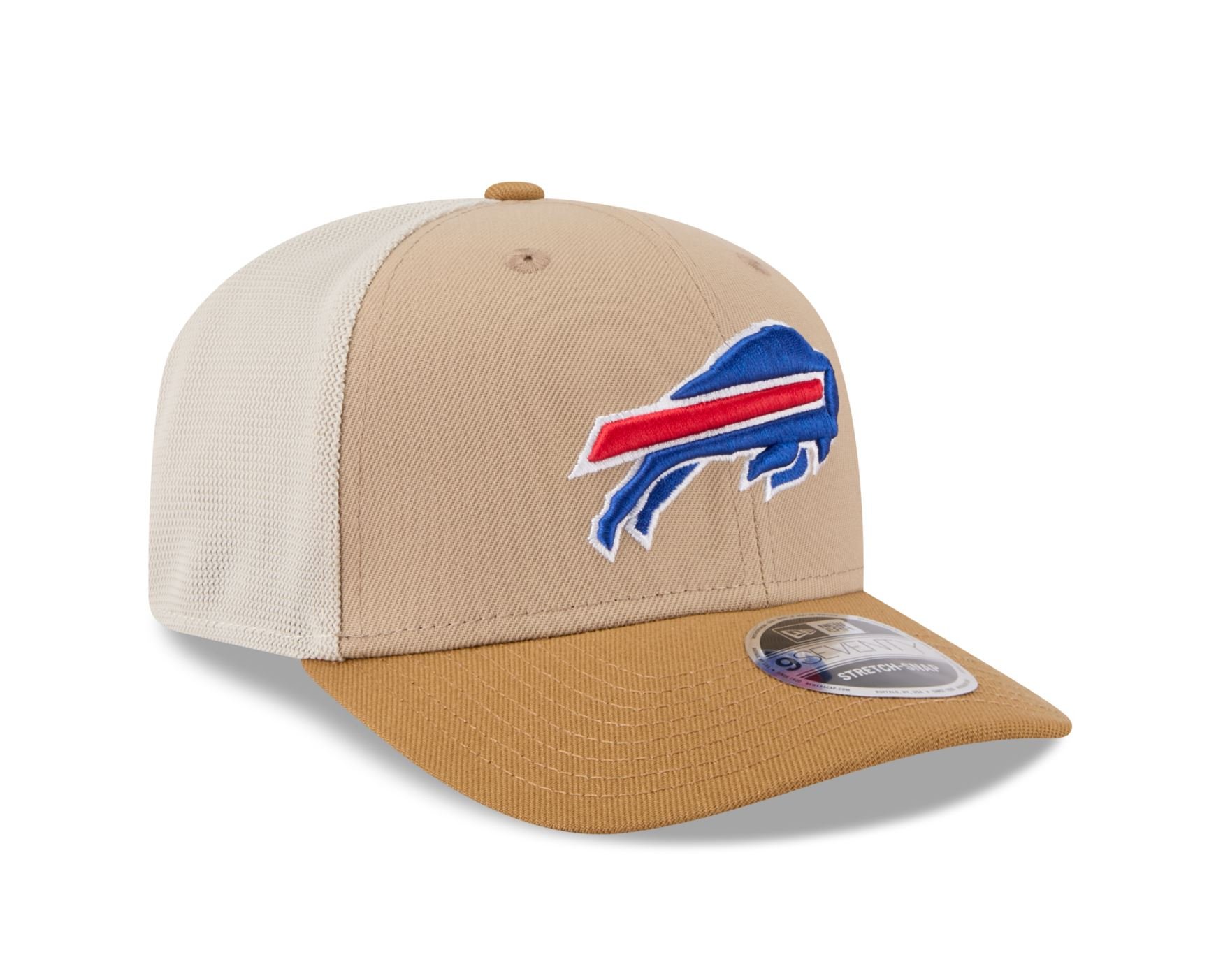 Bone New Era 9SEVENTY STRETCH SNAP Buffalo Bills NFL Bege Bege 3