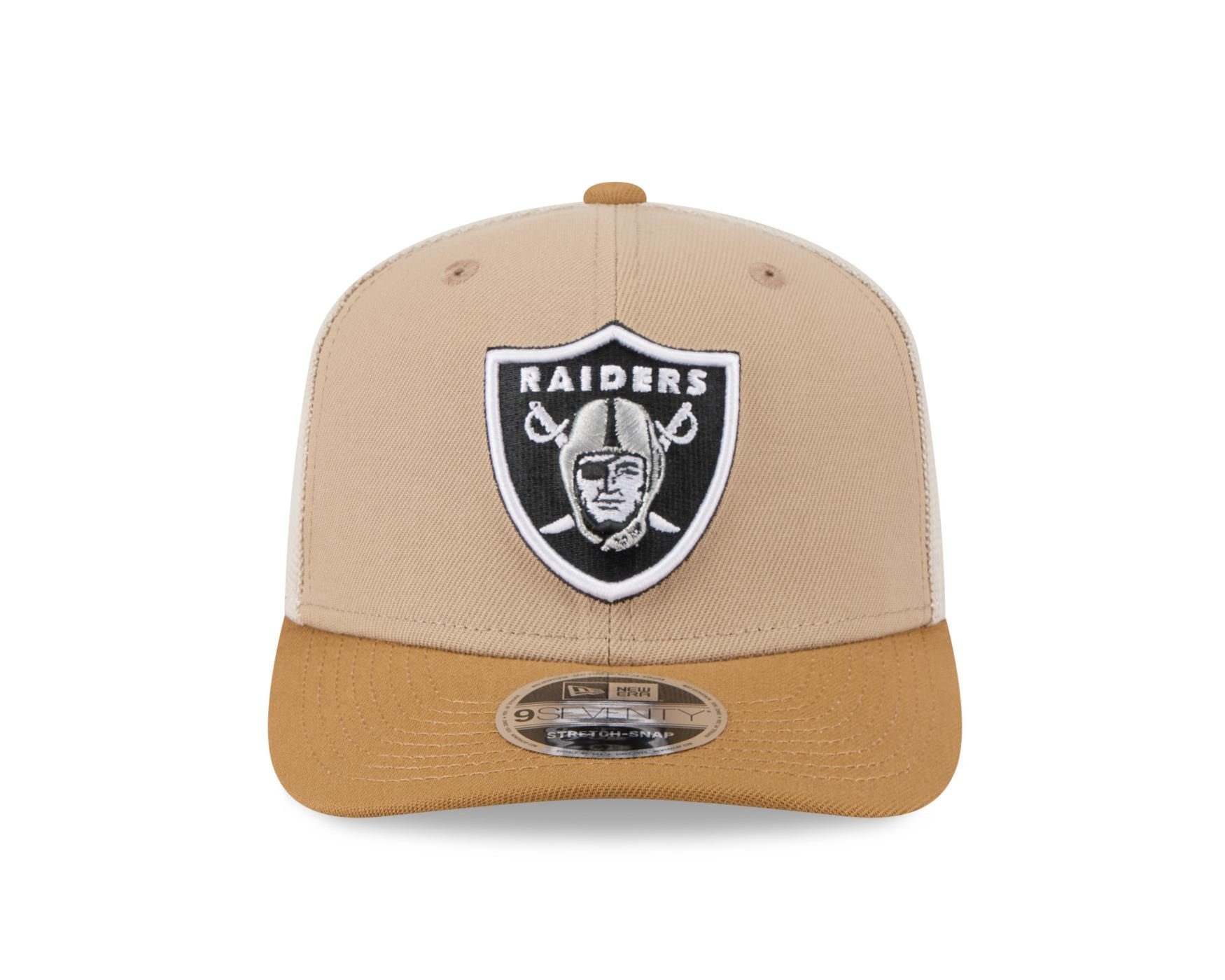 Bone New Era 9SEVENTY STRETCH SNAP Las Vegas Raiders NFL Bege Bege 2